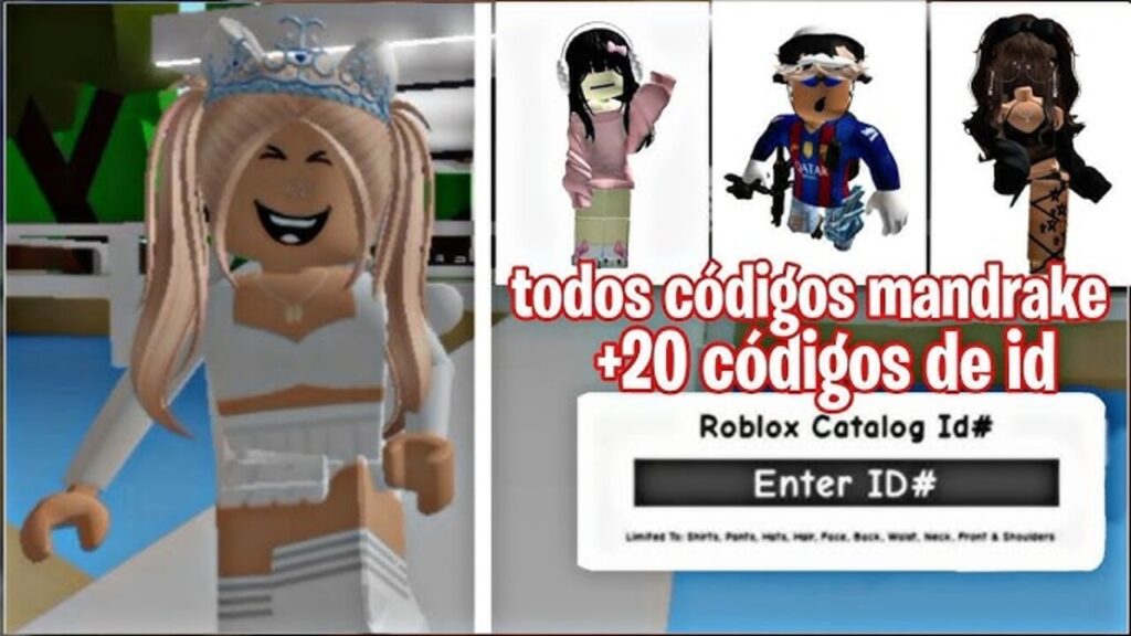 Melhores Id De Roupas Roblox 2024 Game Bang